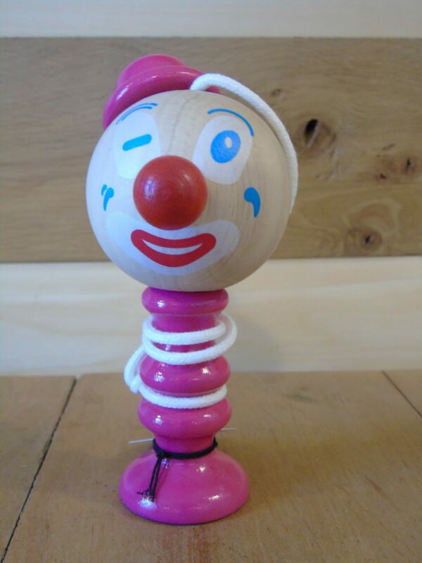 Bilboquet clown