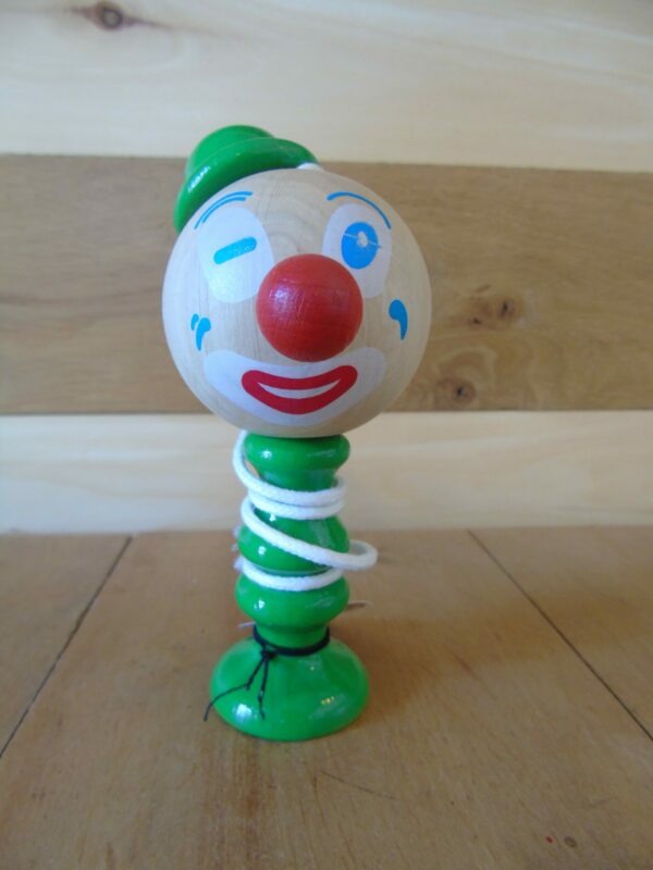 Bilboquet clown