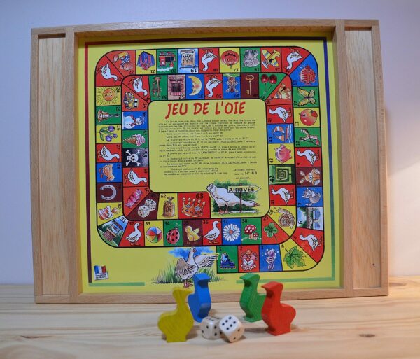 jeu de dadas et jeu de l'oie