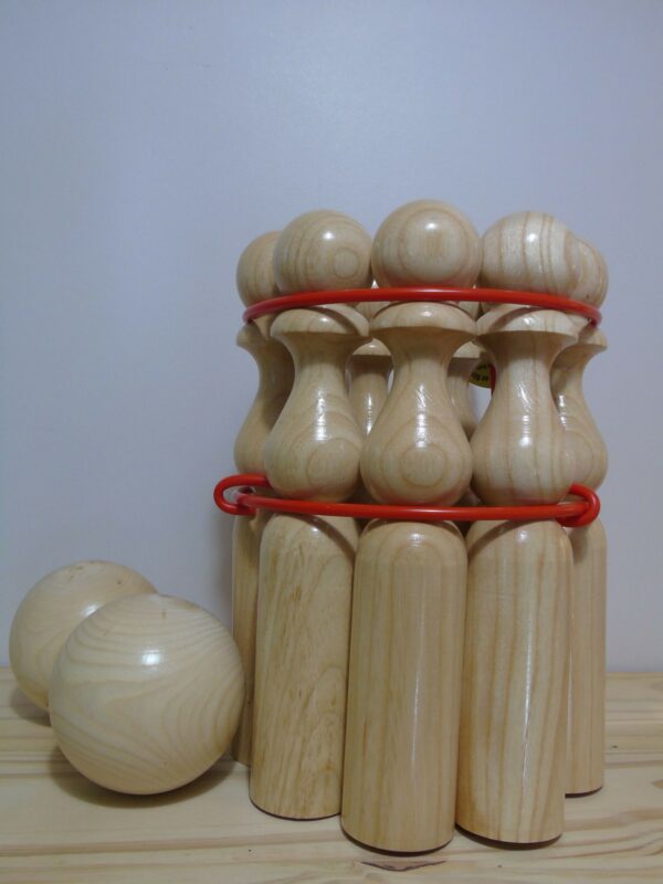 Quilles en bois haut 30cm