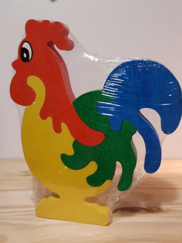 puzzle en bois lapin
